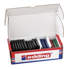edding 366 Mini Whiteboard Marker - Assorted - Bullet Tip - Pack of 100