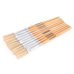 Classmates Glue and Paste Hog Hair Brushes - 12mm - Pack of 10