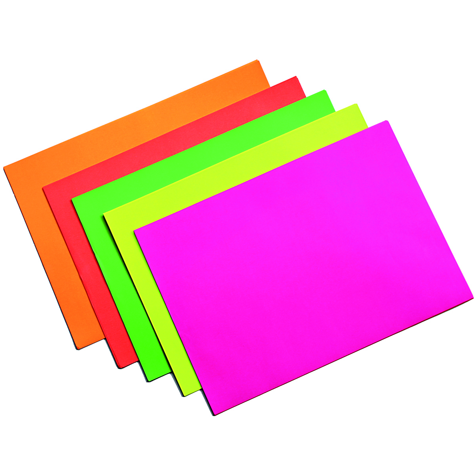 Copier+Paper+%28100gsm%29+-+A3+-+Assorted+Fluorescent+-+Pack+of+100
