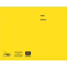 6.5 x 4" Notebook 48 Page, 8mm Ruled, Yellow - Pack of 100
