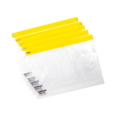 Bulky Zip Wallet - A4 - Yellow - Pack of 25