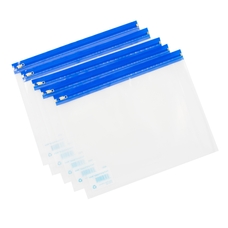 Zip Wallet - A4 - Blue - Pack of 25