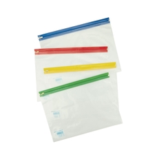 Bulky Zip Wallet A4 Assorted - Pack of 100