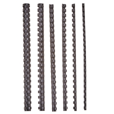 Plastic Binding Combs 6mm - Black - Box of 250