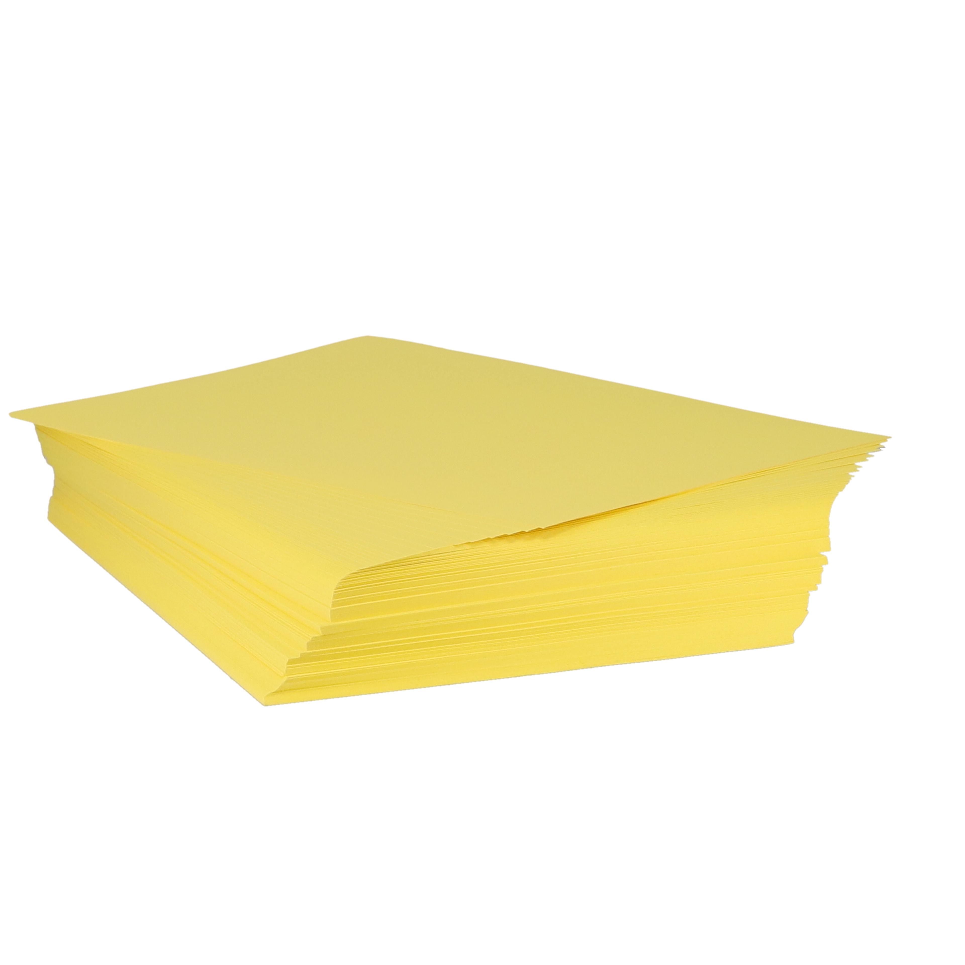 Vanguard Coloured Card (230 Micron) - A4 - Daffodil - Pack of 200