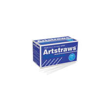 Artstraws Jumbo Straws - White - Box of 900