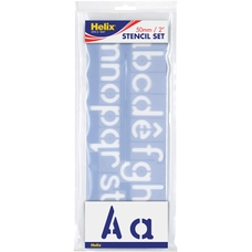 Helix Letters & Numbers Stencil Set - 2in
