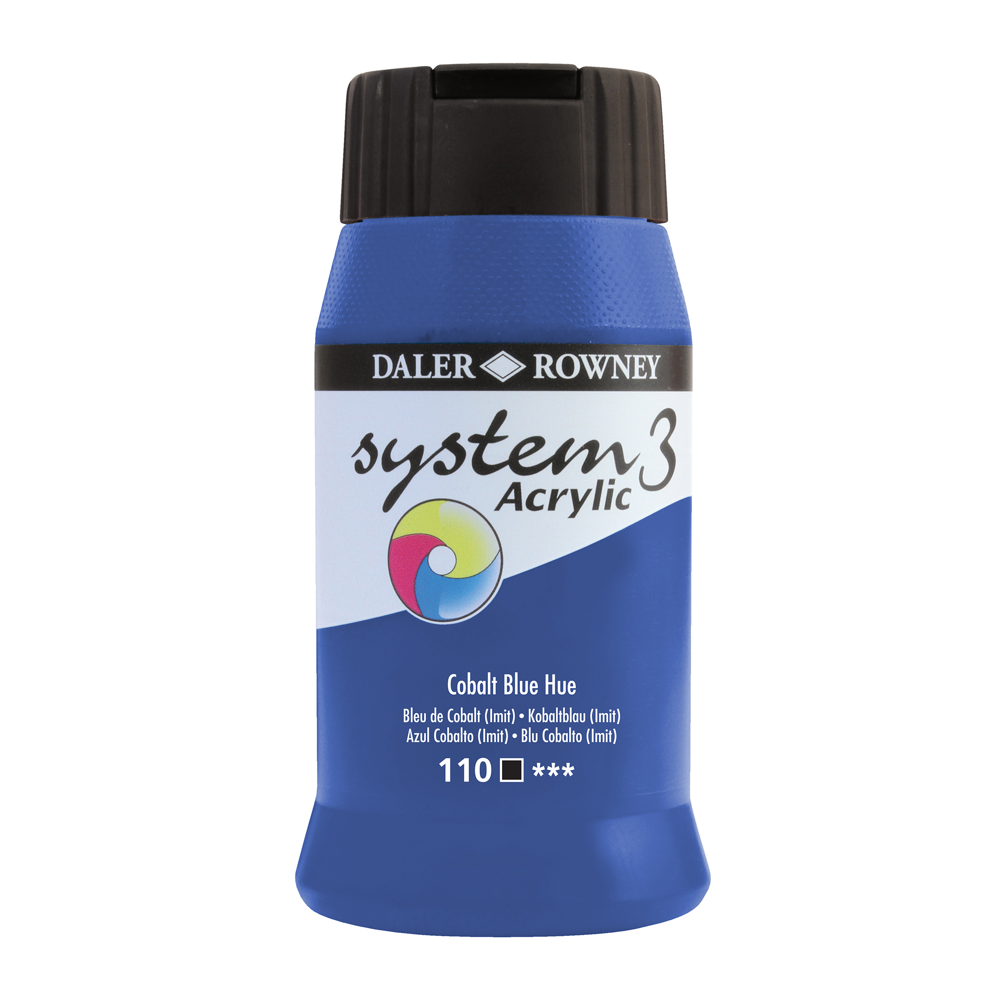 Daler-Rowney System 3 Acrylic Ink - Coeruleum Blue Hue, 1 oz