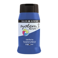 DALER-ROWNEY System3 Acrylic Paint - Cobalt Blue - 500ml