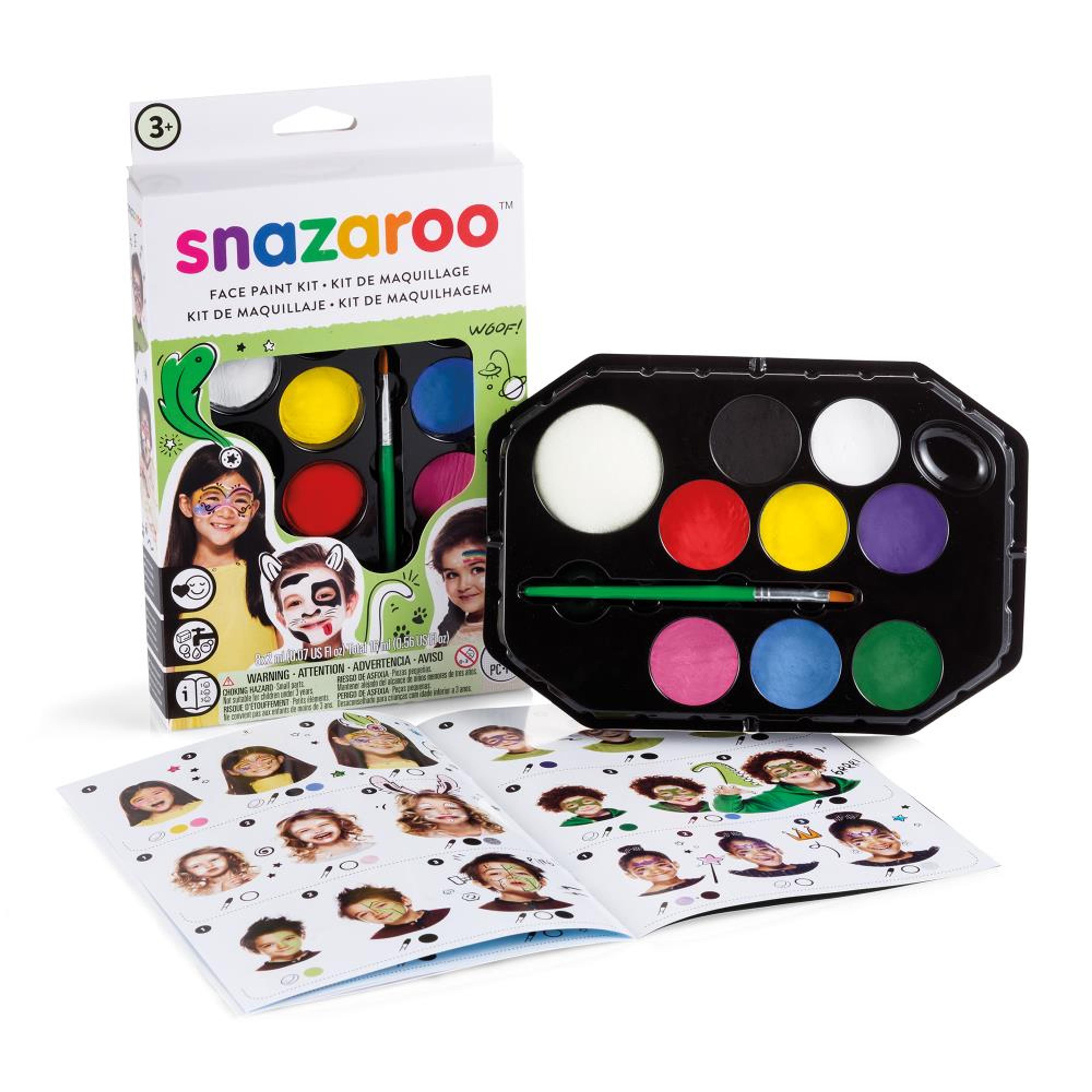 snazaroo Rainbow Face Painting Kit