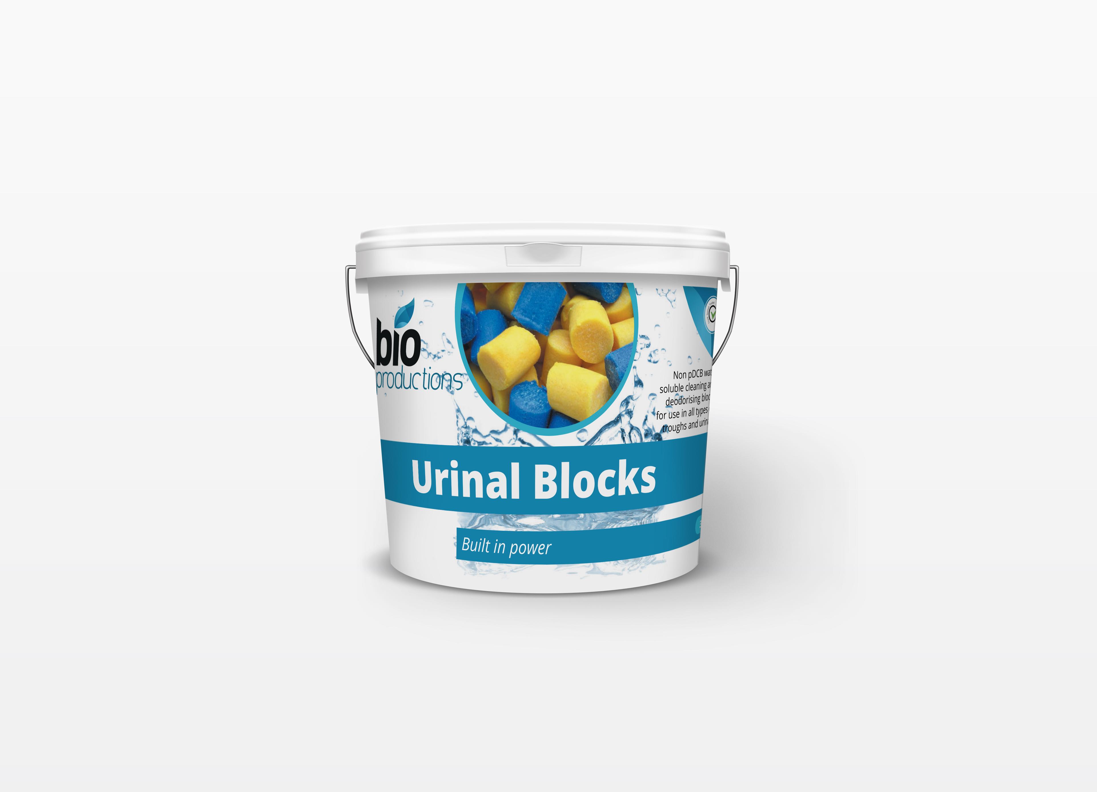 Yellow Premium Urinal Blocks - 3kg Tub