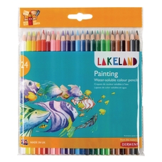 LAKELAND Painting Pencils - Assorted - Pack of 24