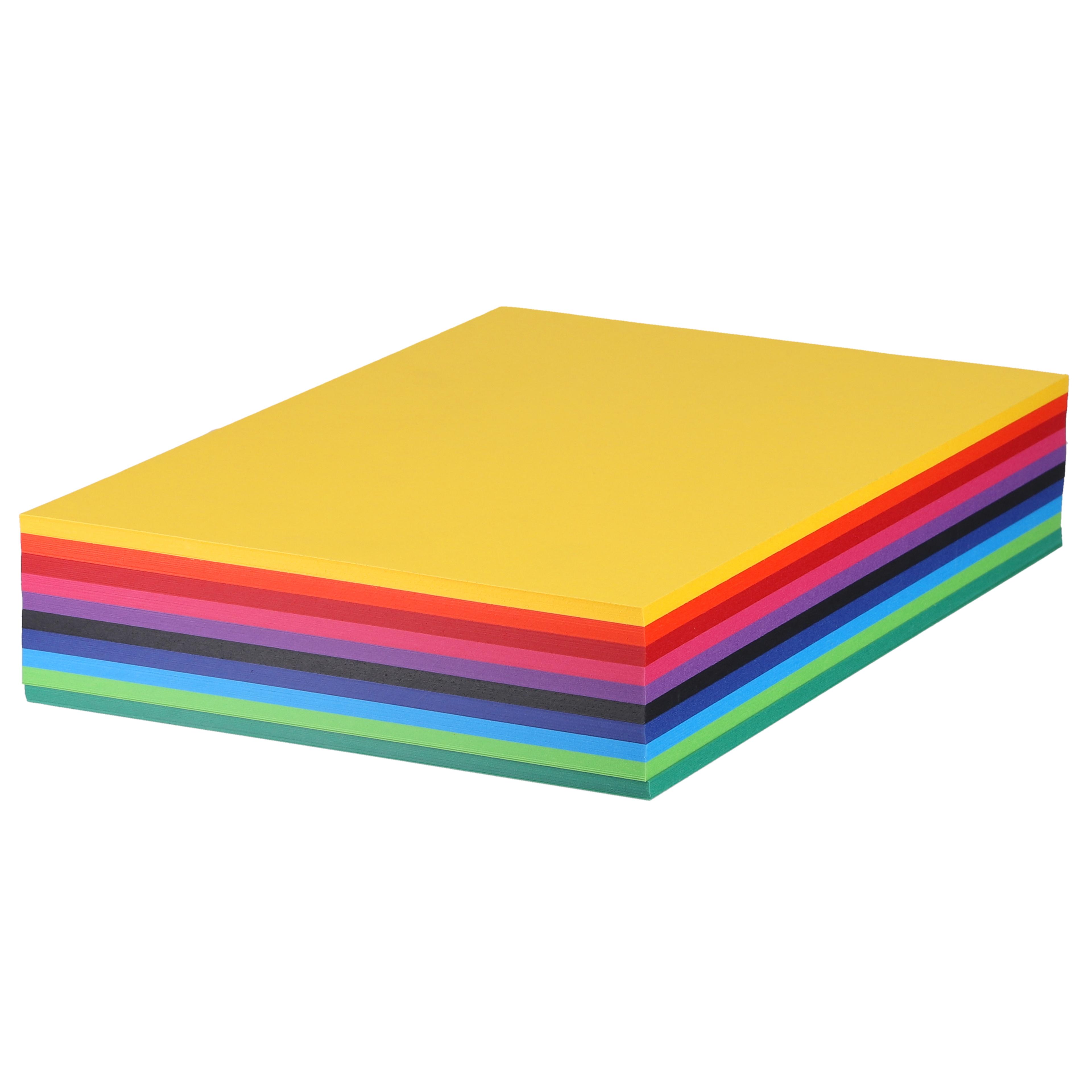 Rothmill Coloured Card (280 Micron) - Assorted - A4 - Pack of 200