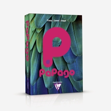 Papago Copier Paper (80gsm) - A4 - Neon Raspberry - Pack of 500