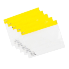 Zip Wallet - A5 - Yellow - Pack of 25