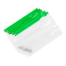 Zip Wallet - 405 x 255mm - Green - Pack of 25