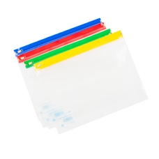 Zip Wallet - A4 - Assorted - Pack of 100