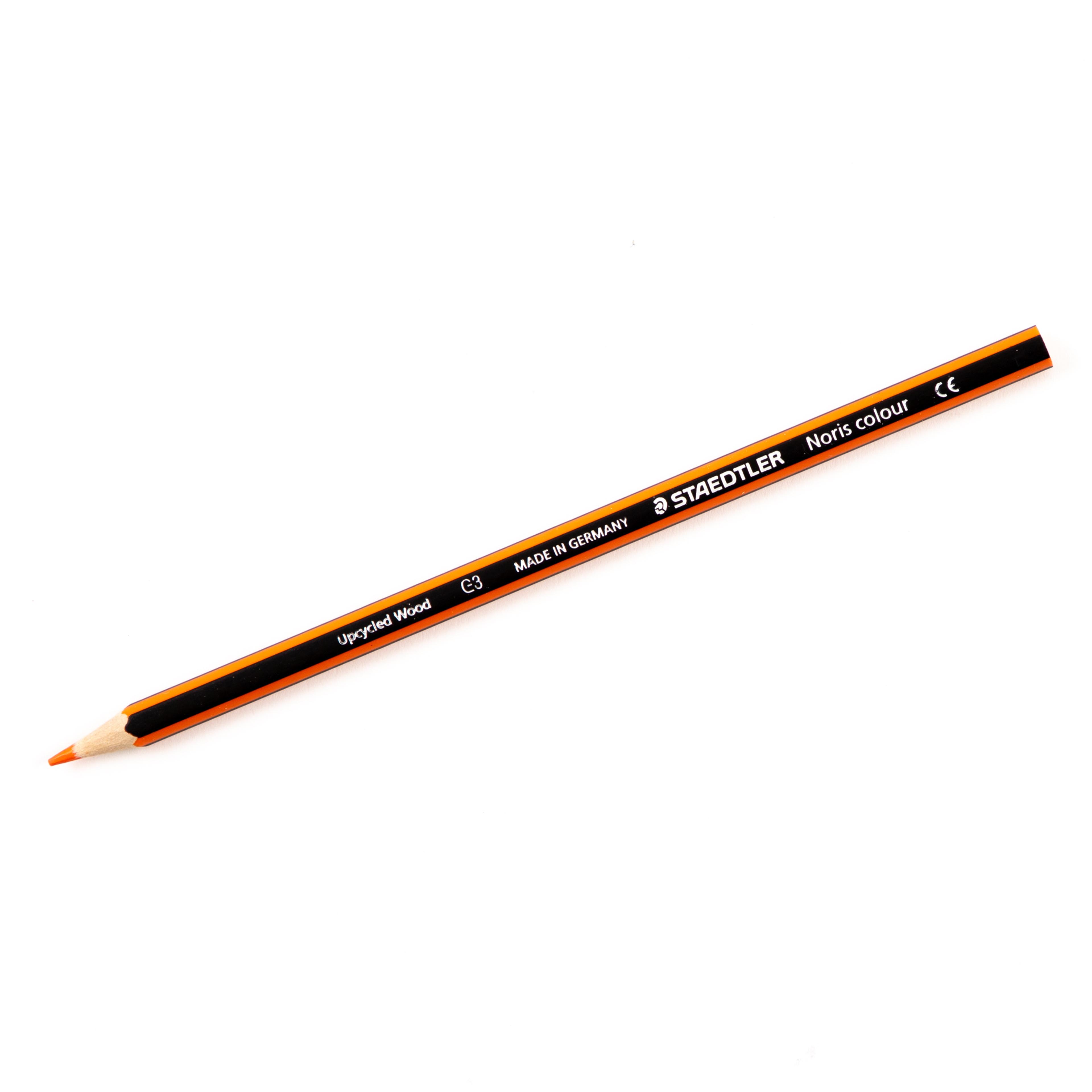 STAEDTLER Noris Colour 185 Colouring Pencil - Orange - Pack of 12