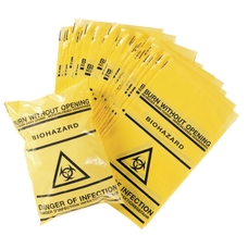 Biohazard Bags - Yellow - Pack of 50