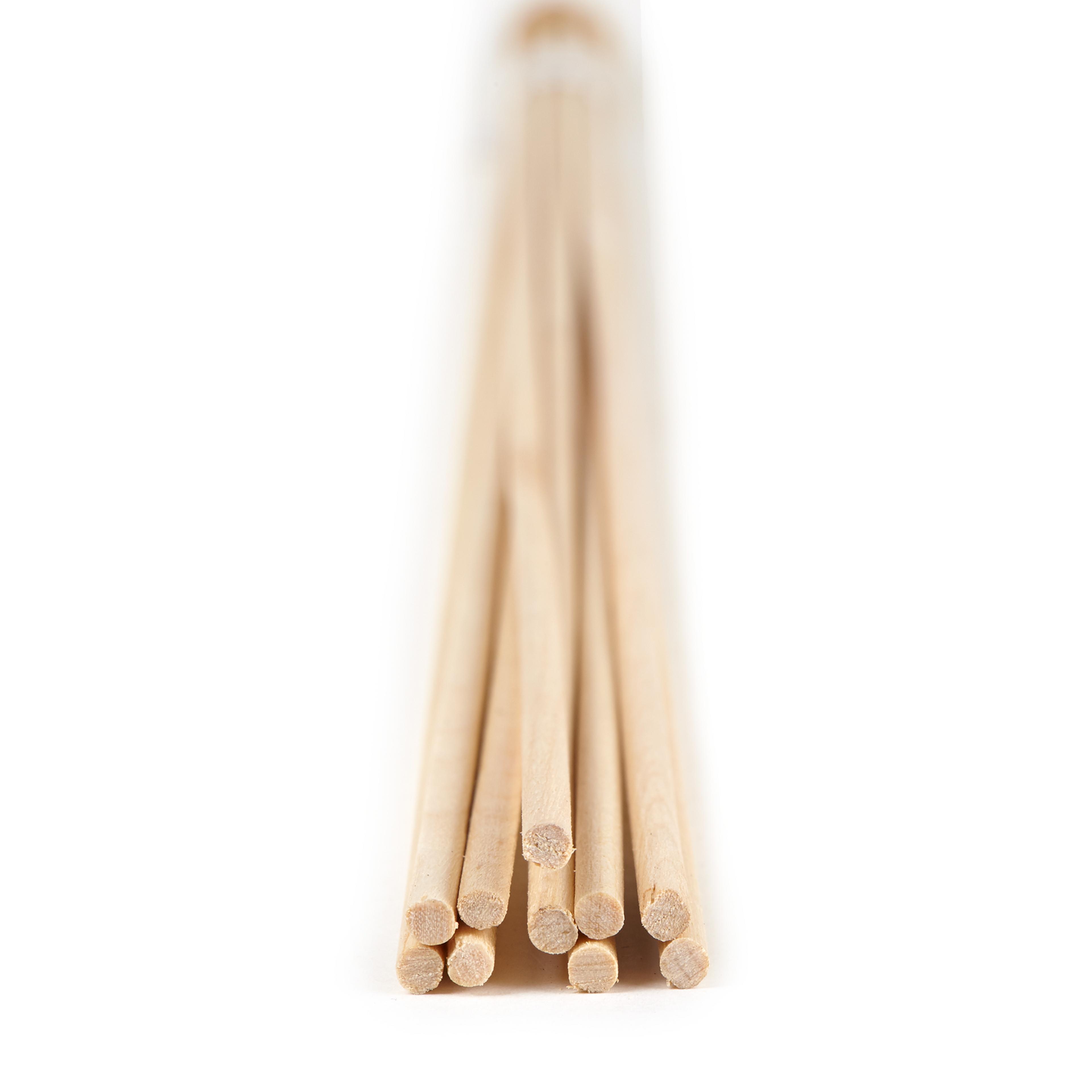 Ramin Dowel - 3x600mm - Pack of 10