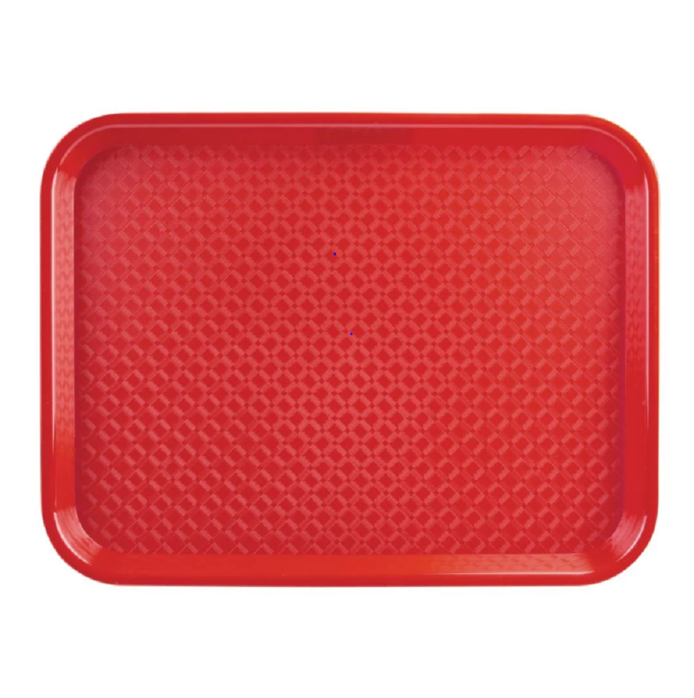 Fast Food Tray 406x305mm Red