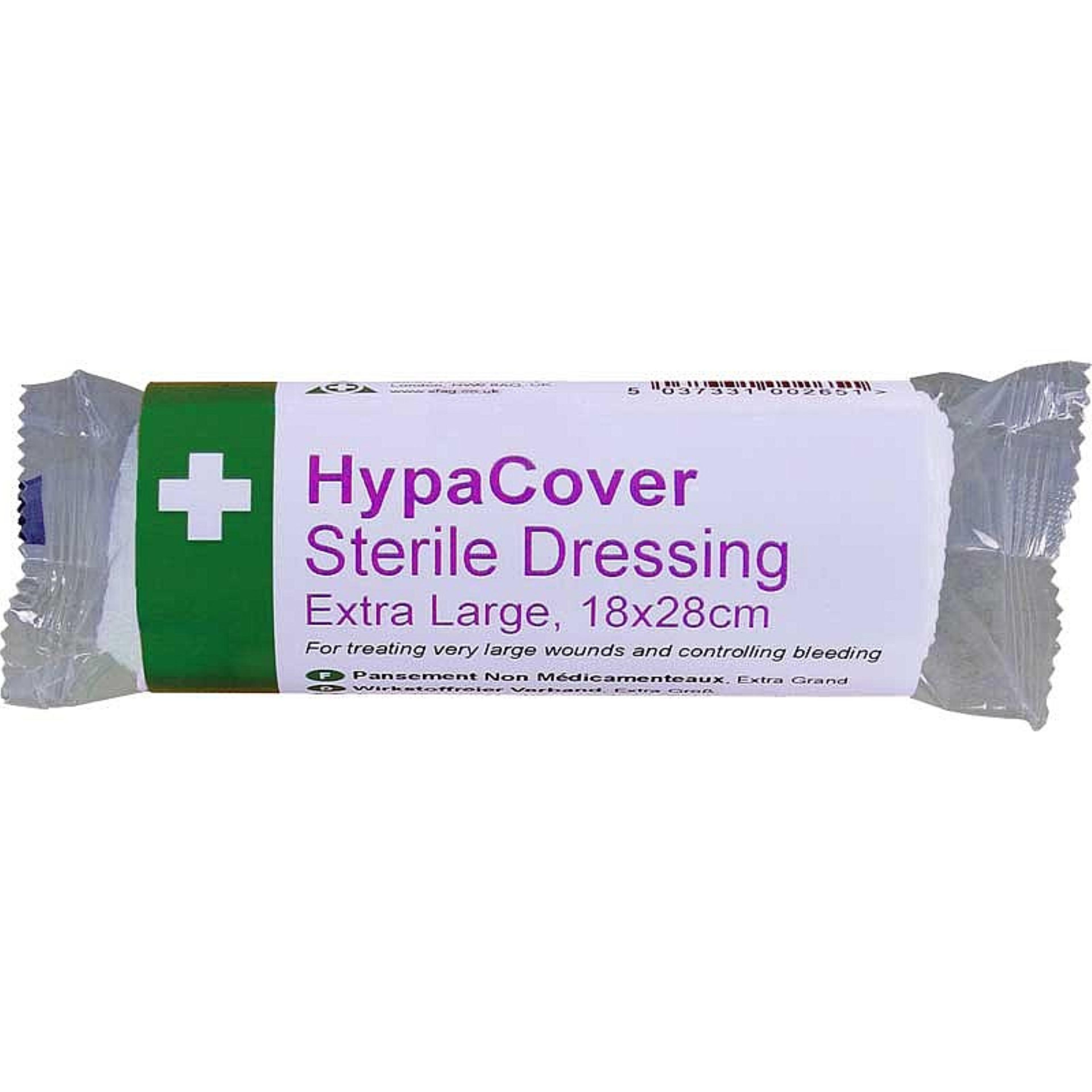 Hypa Cover Dressing with Bandage - 280 x 180mm