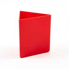 Triangular Pen Pots - Red - Pack of 1