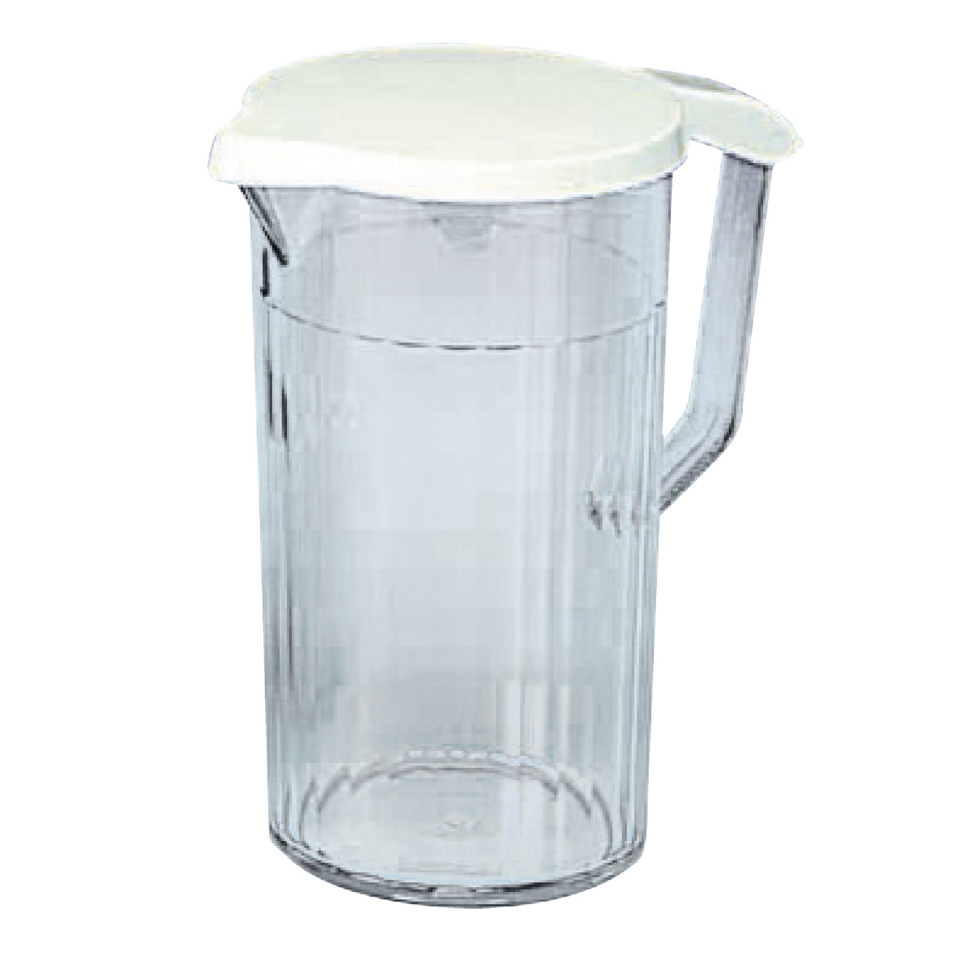 HC277439 - Harfield Clear Plastic Jug and Lid - 1.1 Litre