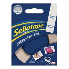 Sellotape® Sticky Fixer Strip - 25mm x 3m
