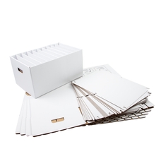 Profile Education A4 Ring Binder Filing Module - White - Pack of 5