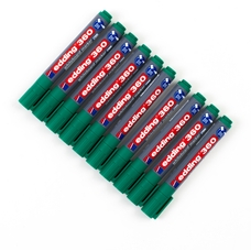 edding 360 Whiteboard Marker - Green - Bullet Tip - Pack of 10
