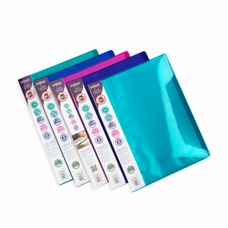 Snopake Electra Display Book - A4 - Assorted - 10 Pockets - Pack of 10