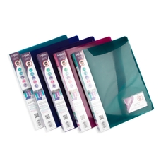 Snopake Clamp Binder - A4 - Assorted - Pack of 10