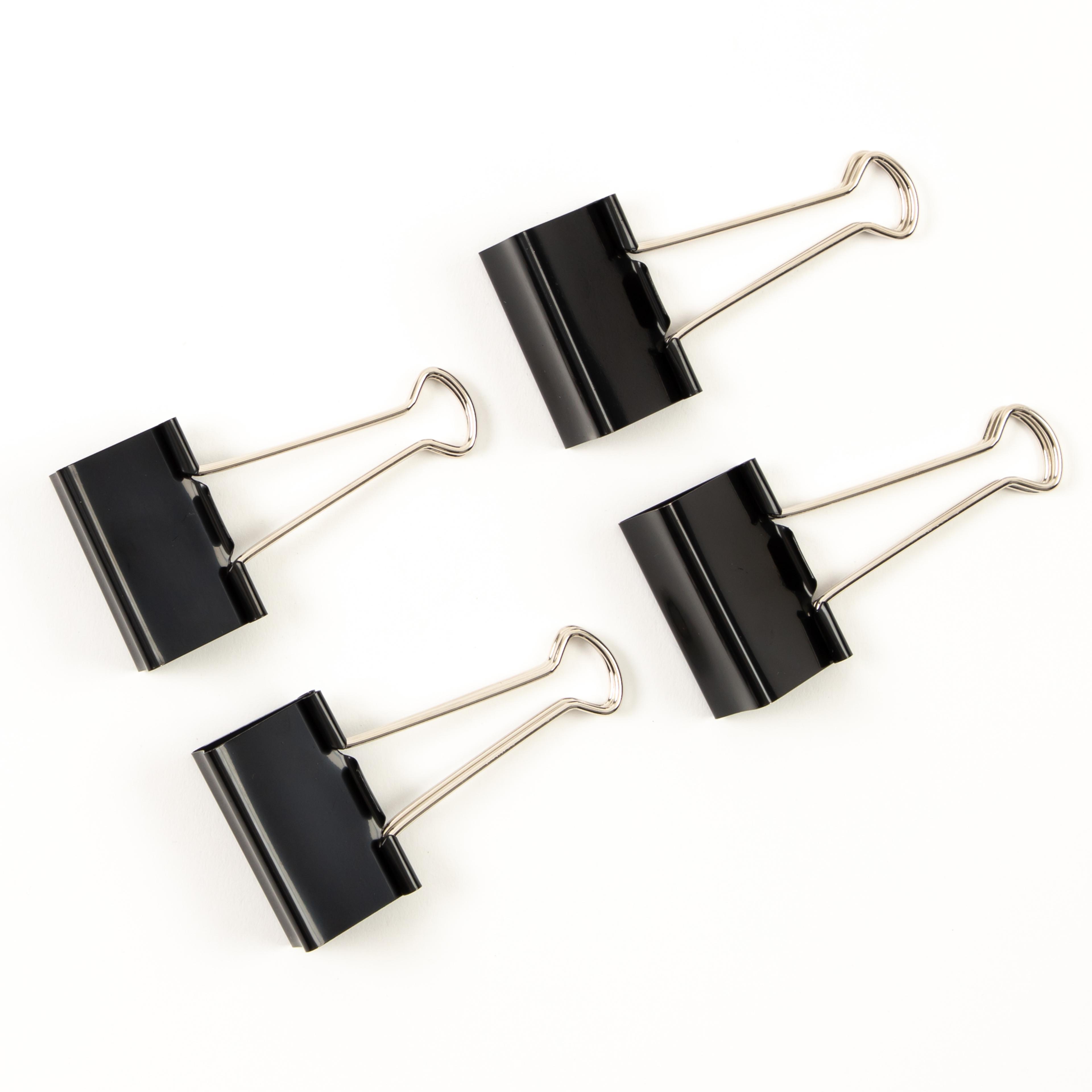 Classmates Fold Back Clip - Black - 50mm - Pack of 10