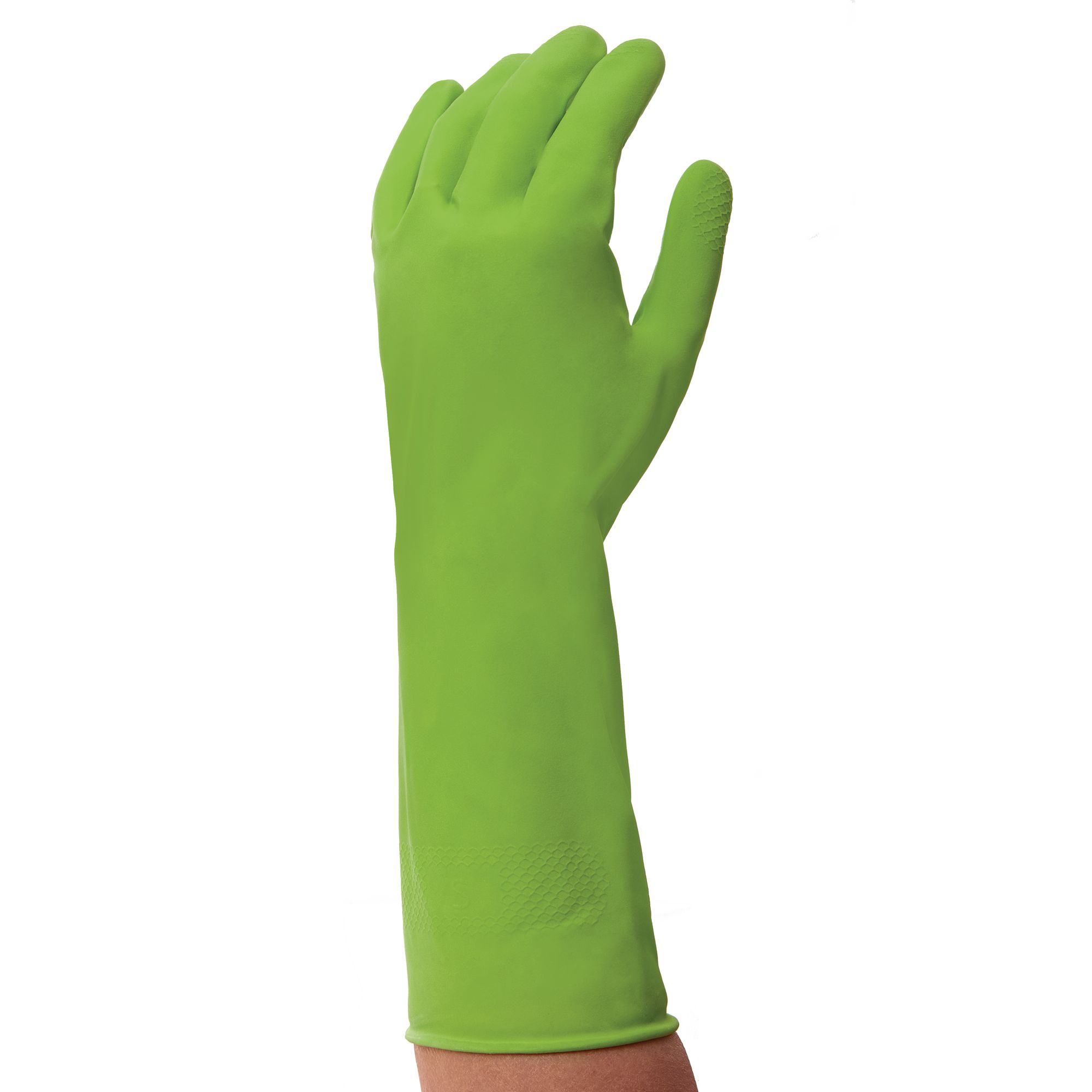 H-hold Rubber Gloves Grn Small