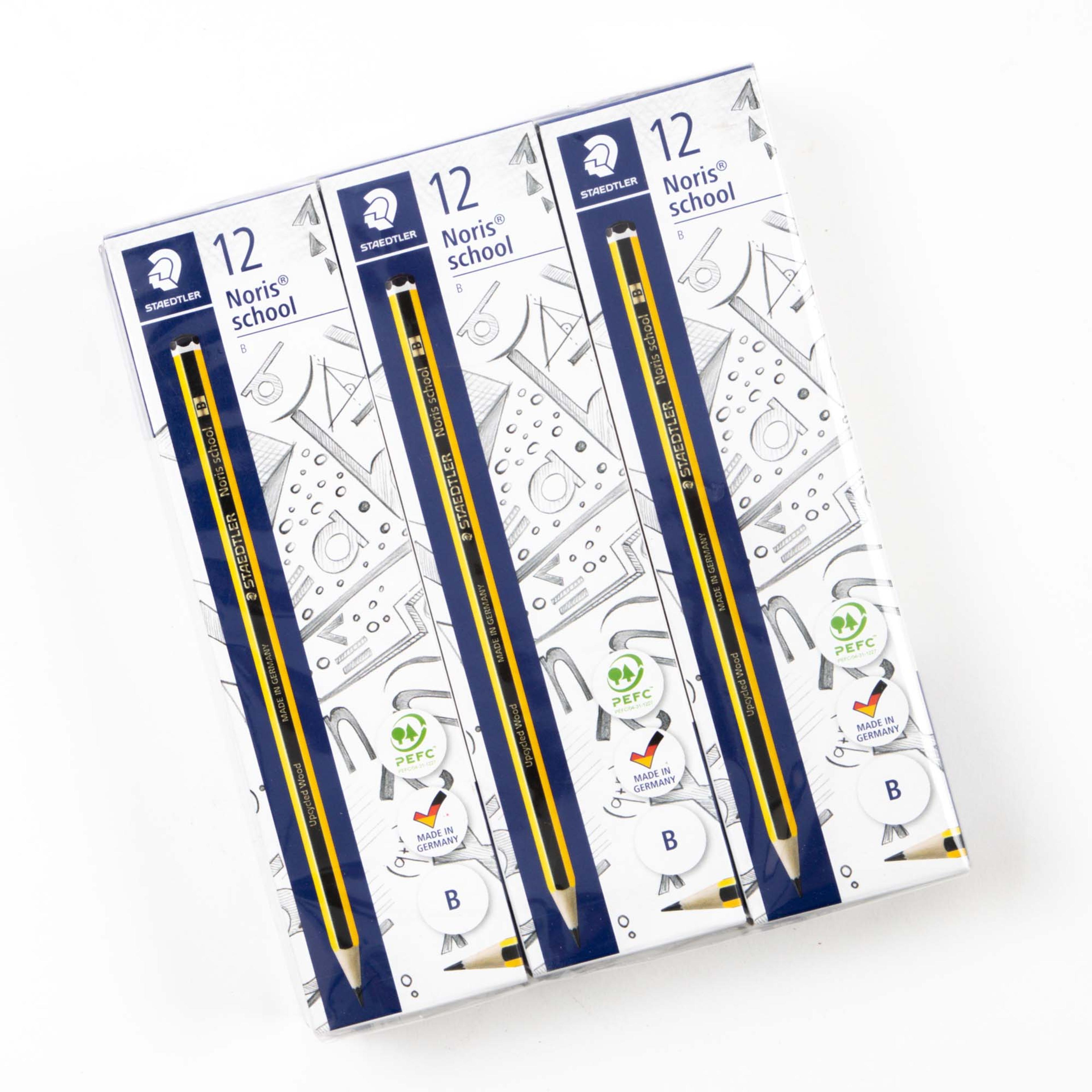 STAEDTLER B Graphite Noris Pencil - Pack of 72