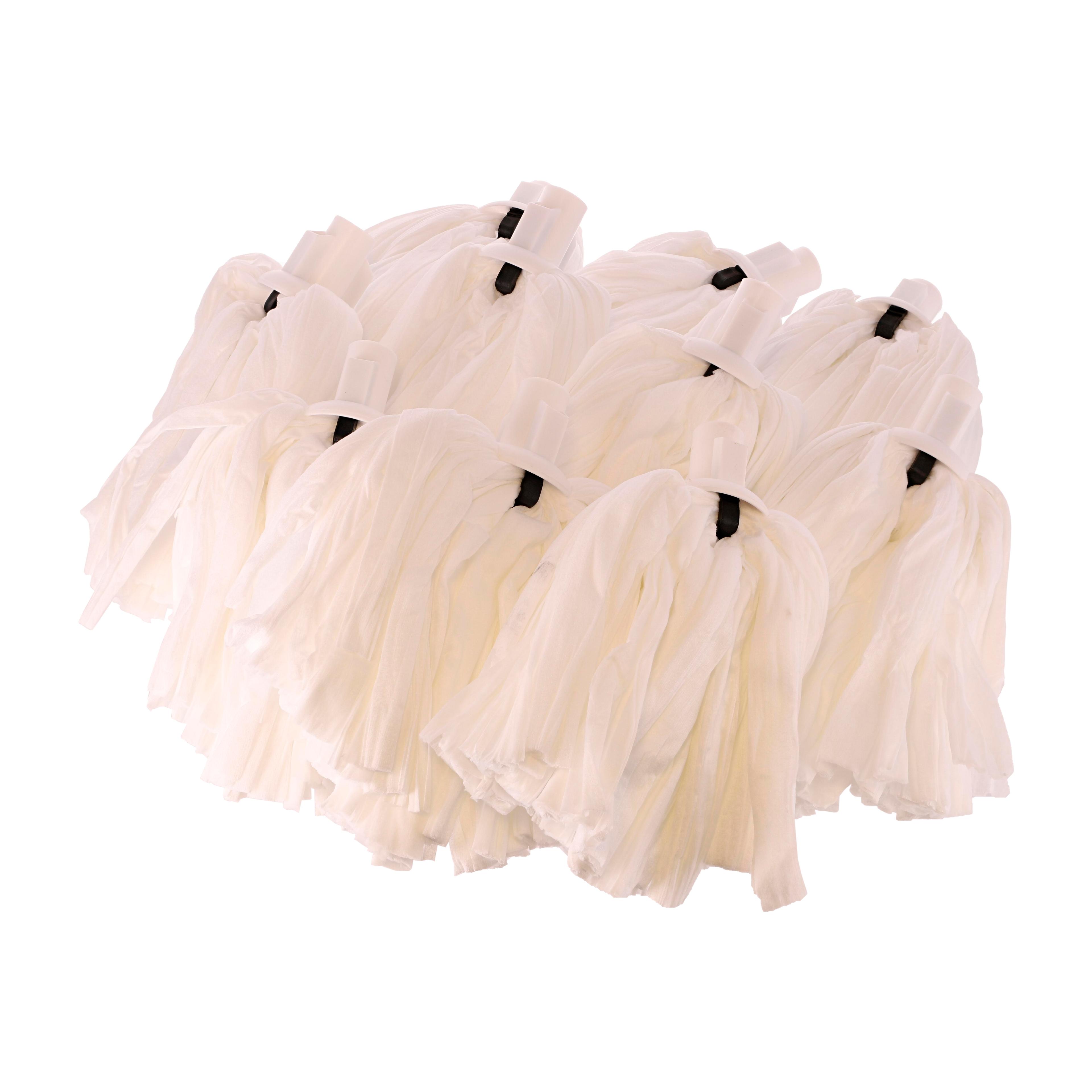 Classmates Big Socket Mop Head - White - Pack of 10