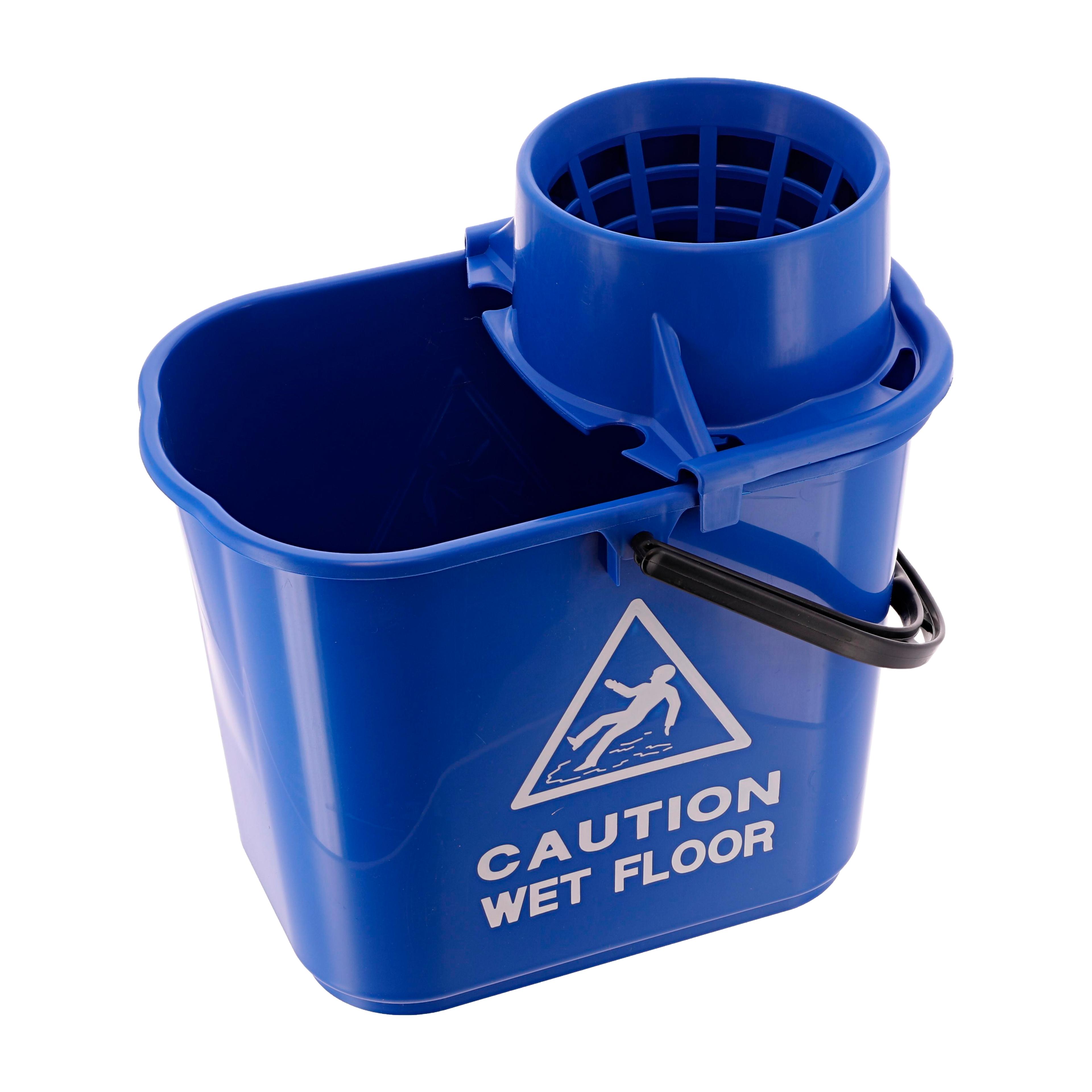 Classmates Professional Mop Bucket and Wringer - Blue