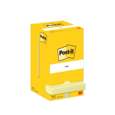 Post-it Notes - Canary Yellow - 76 x 76mm - Pack of 12