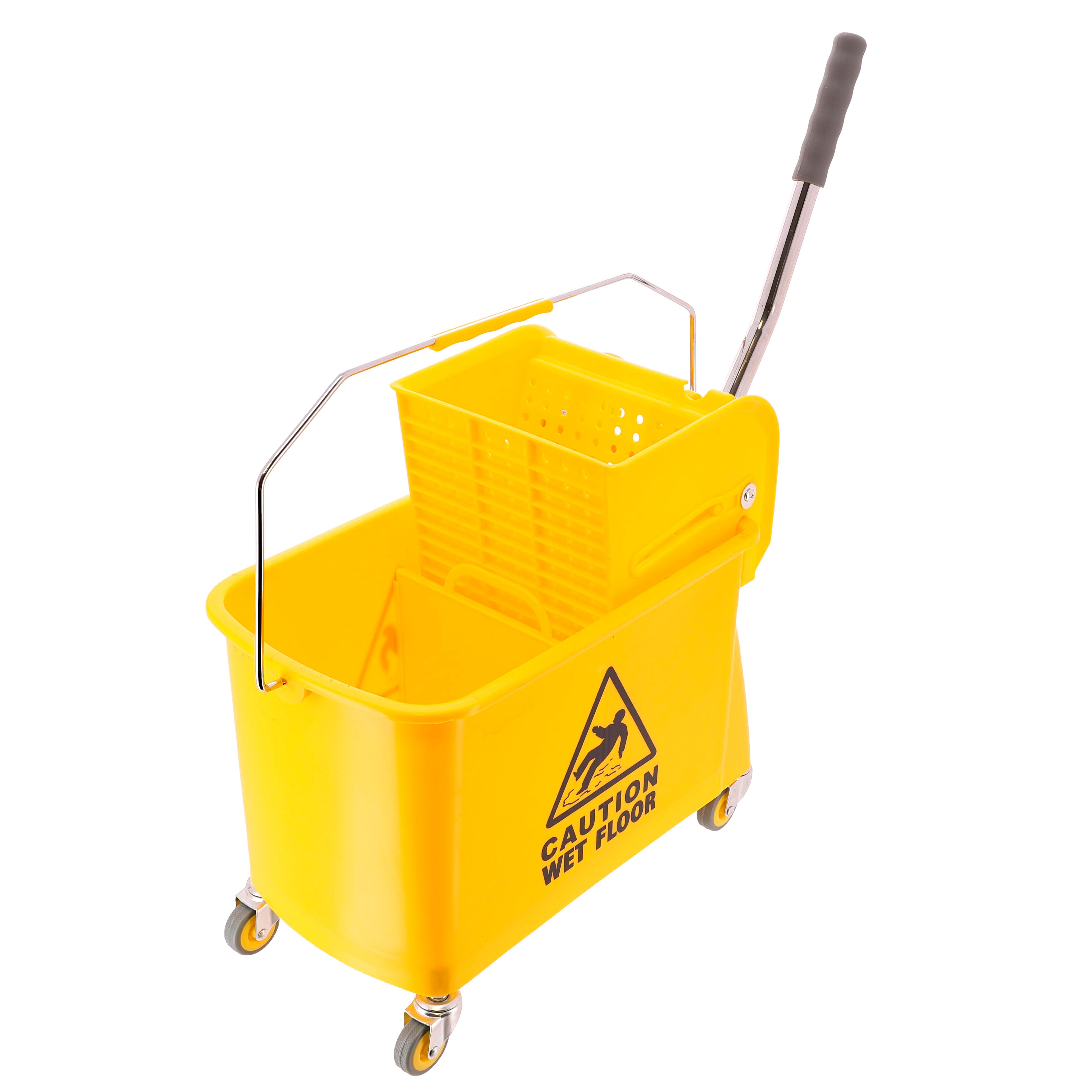 Classmates Speedy Mop Bucket and Wringer - Yellow