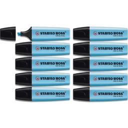 STABILO BOSS ORIGINAL Highlighters - Blue - Pack of 10