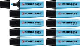 STABILO BOSS ORIGINAL Highlighters - Blue - Pack of 10