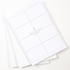 Classmates Multipurpose Labels - White - 99.1 x 67.7mm - Box of 100 Sheets