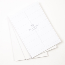 Classmates Multipurpose Labels - White - 99.1x38.1mm - Box of 100 Sheets