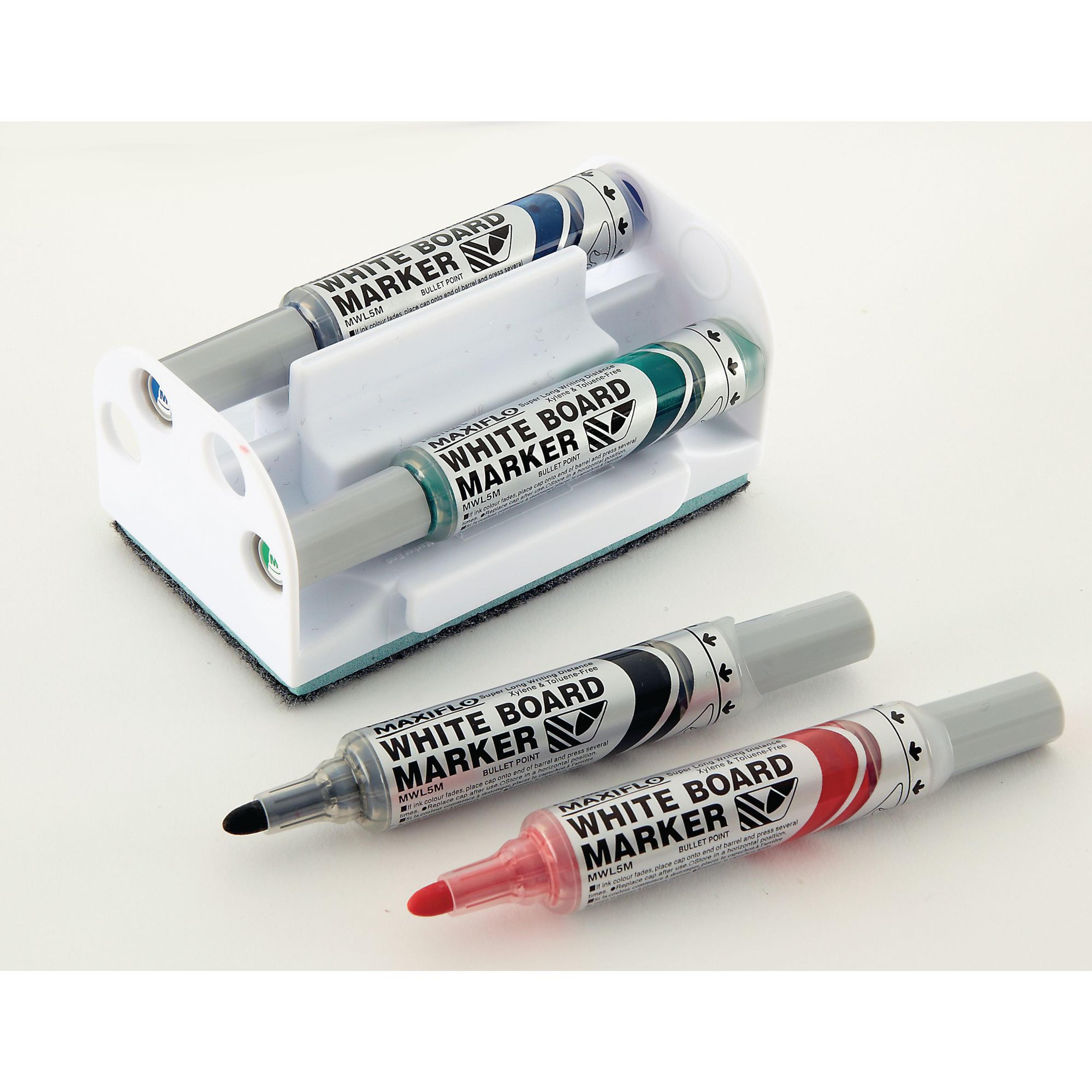 Pentel Whiteboard Marker - Assorted - Bullet Tip - Pack of 4