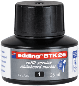 edding BTK25 Whiteboard Marker Refill - Black - Pack of 1