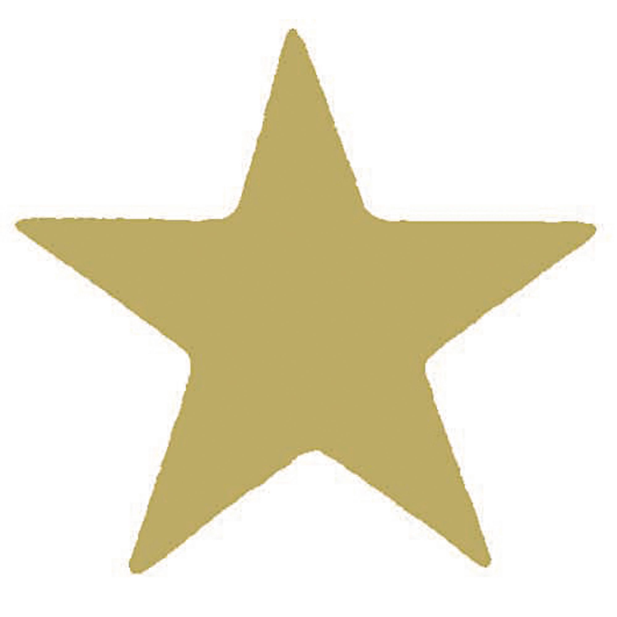 Xclamations Stamp Gold Star