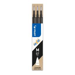 PILOT FriXion Ball and Clicker Refill Pens - Black - Pack of 3