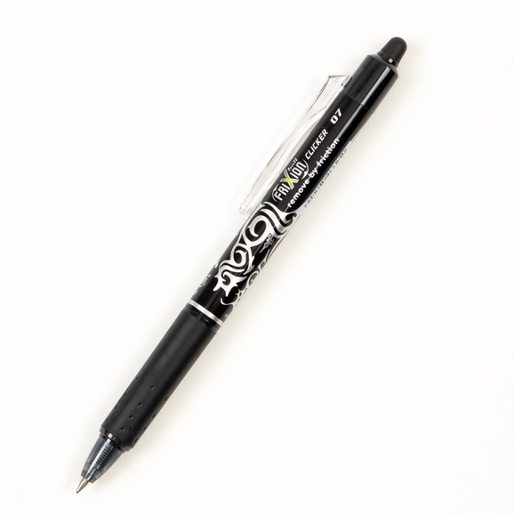 HC299240 - PILOT FriXion Clicker Rollerball Pens - Black - Pack of