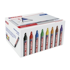 edding 363 Whiteboard Marker - Assorted - Chisel Tip - Pack of 50
